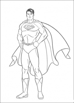 257x360 How To Draw An Outline Of Superman Man Of Steel