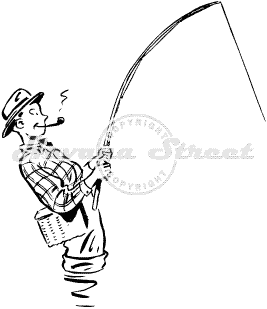 267x309 Man Fishing Drawing Clipart Panda