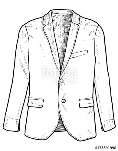 390x500 Man Suit Illustration, Drawing, Engraving, Ink, Line Art, Vector