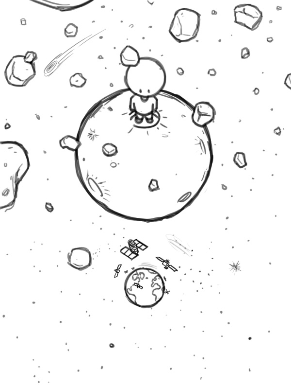 600x800 Man The Moon Wip By Immer