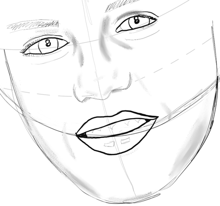 450x422 How To Draw Justin Bieber With Step By Step Drawing Lesson