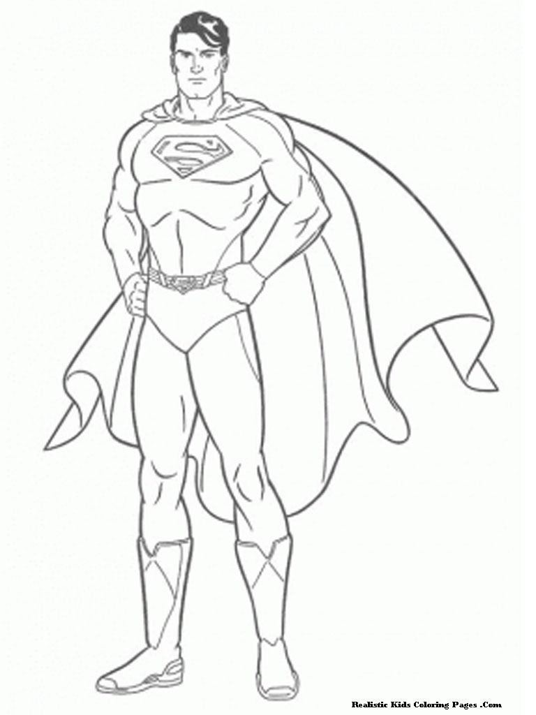 768x1024 Man Of Steel Coloring Pages