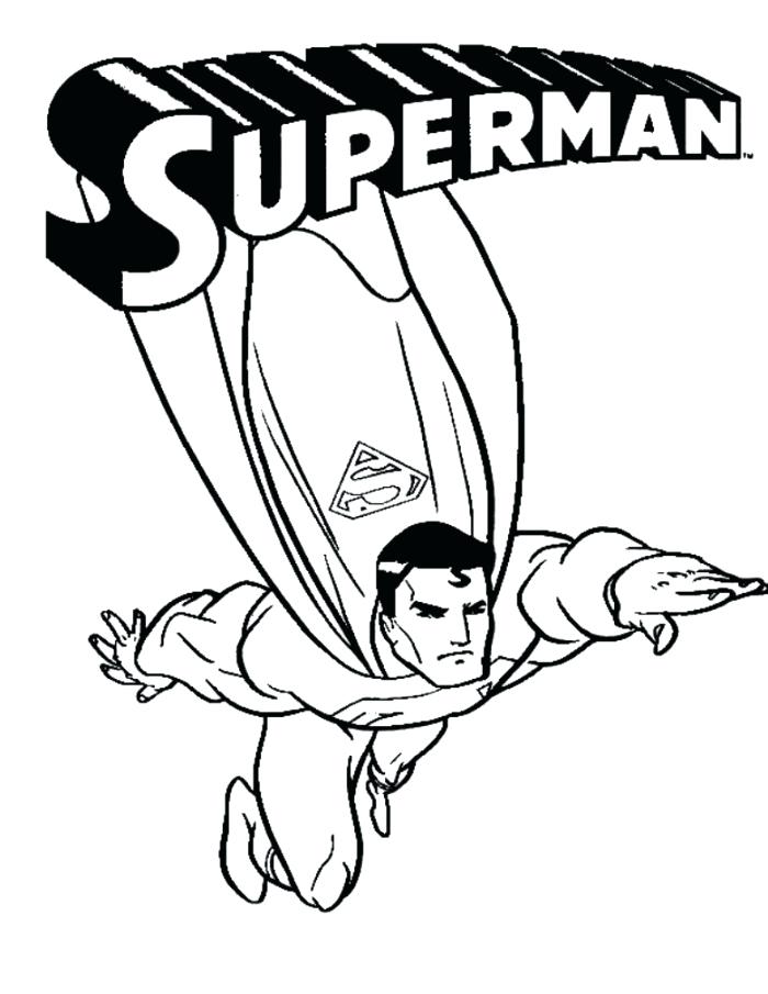 700x905 Man Of Steel Coloring Pages Superman Superhero Coloring Pages