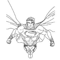 230x230 Top 30 Free Printable Superman Coloring Pages Online
