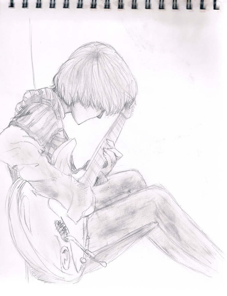 783x1020 Guitar Man By Chesababi