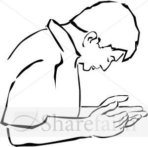 300x298 Man Cupping Hands In Supplication Prayer Clipart