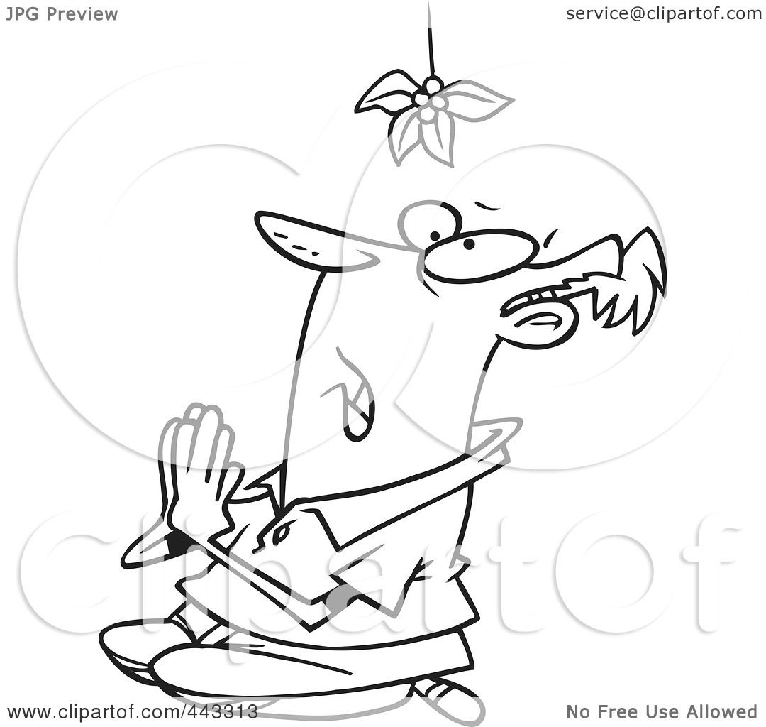 1080x1024 Royalty Free (Rf) Clip Art Illustration Of A Cartoon Black