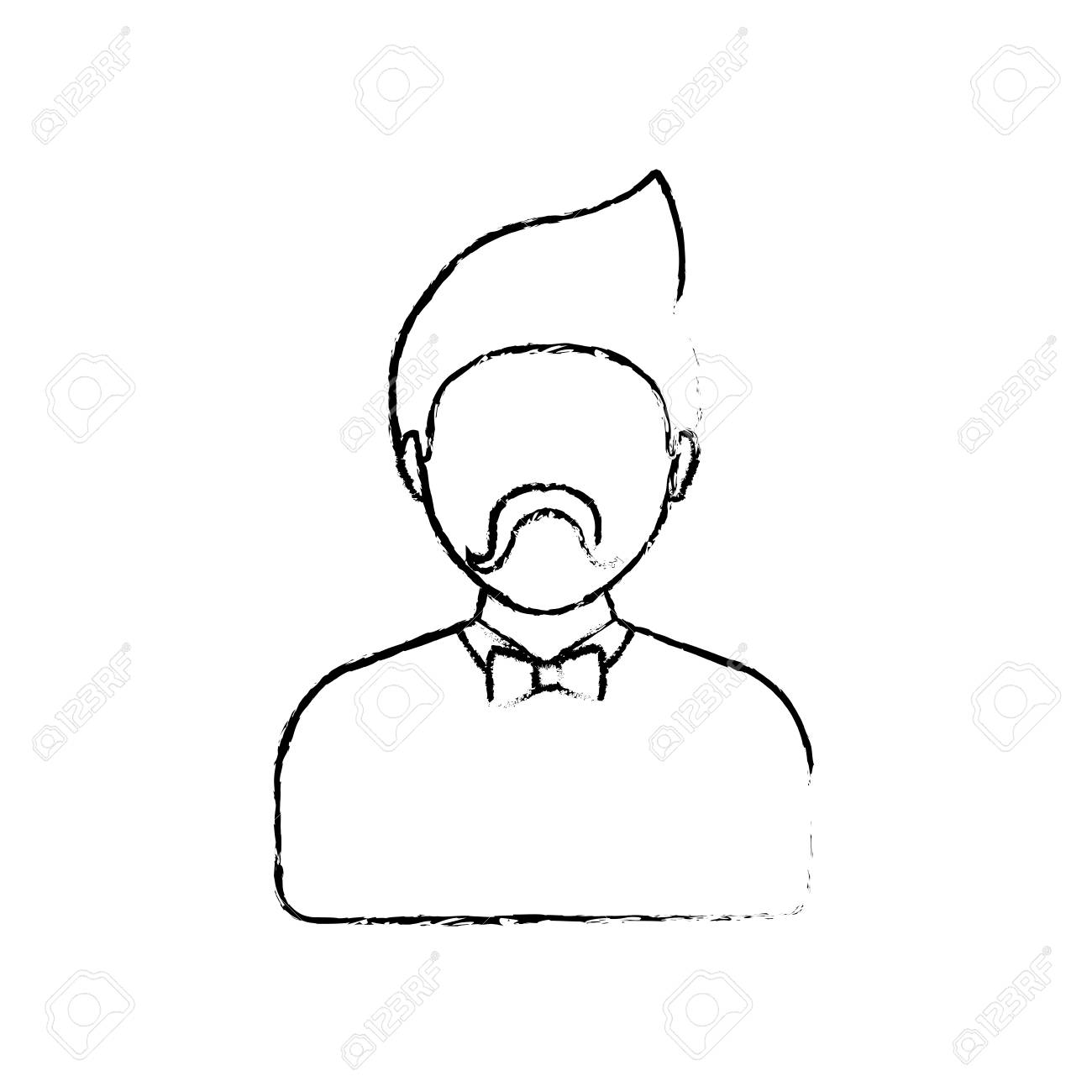 1300x1300 Young Man Profile Icon Icon Vector Illustration Graphic Design