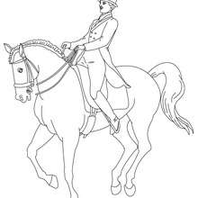220x220 Man Riding A Horse Coloring Pages