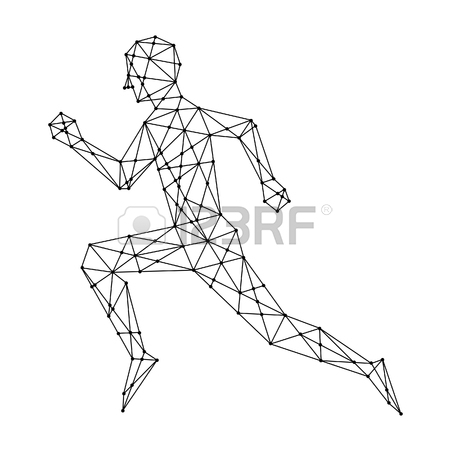 450x450 Man Running, Vector Royalty Free Cliparts, Vectors, And Stock