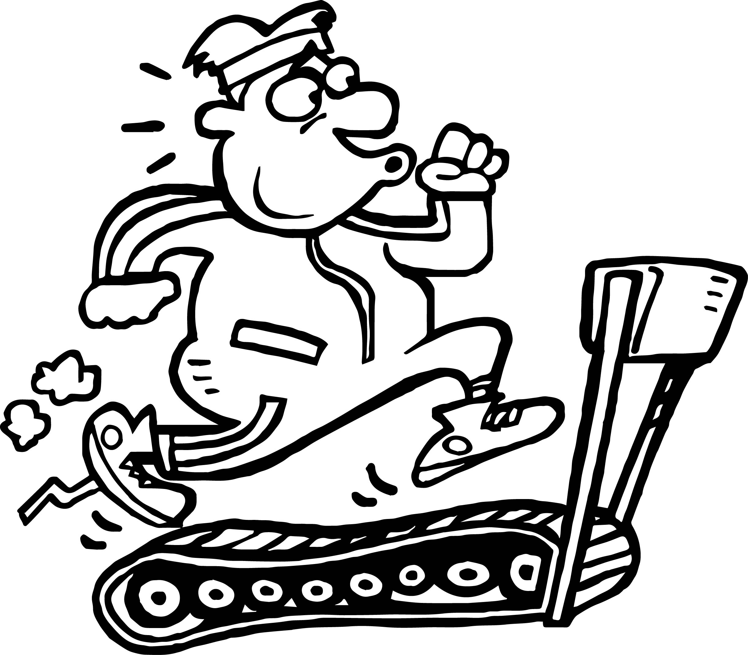 2442x2138 Running Man Activity Coloring Page Wecoloringpage