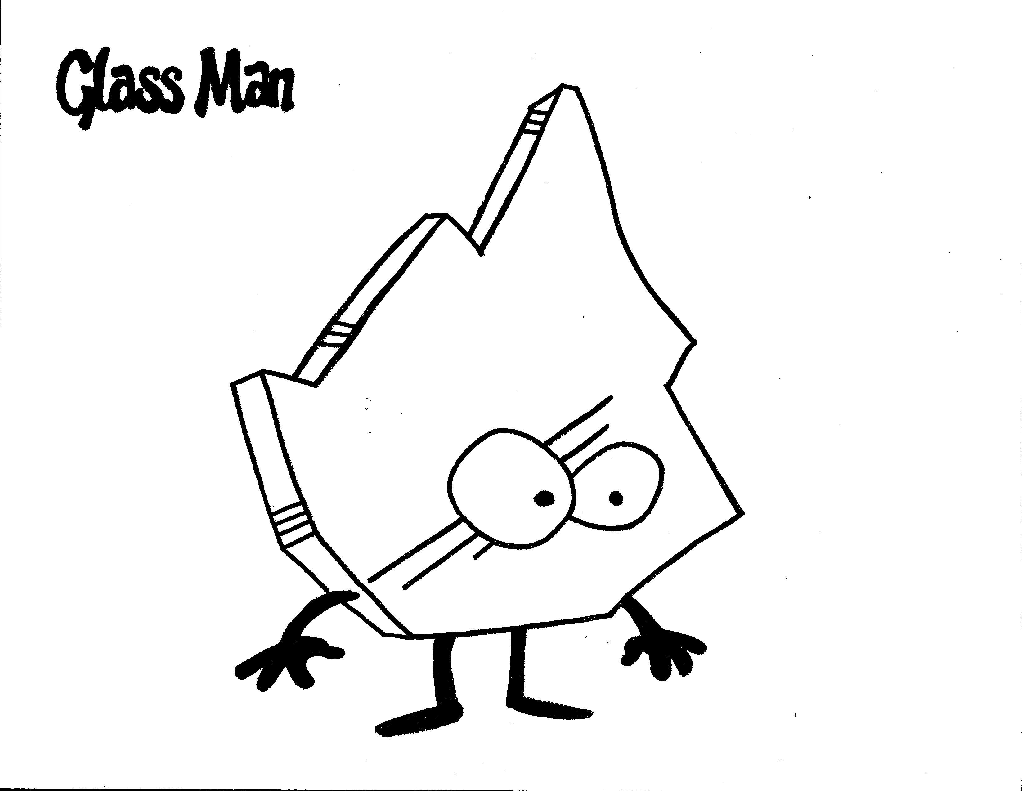3294x2550 Glass Man Coloring Page. Team Unthinkables. Superflex Social