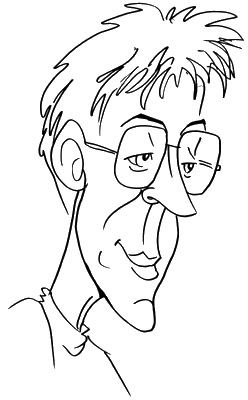 Man With Glasses Drawing at GetDrawings | Free download