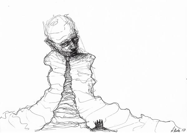 600x428 Untitled Man W Glasses Looking Down On 4 Small