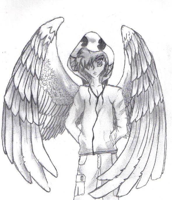 590x687 Boy With Wings By Tamaraariel