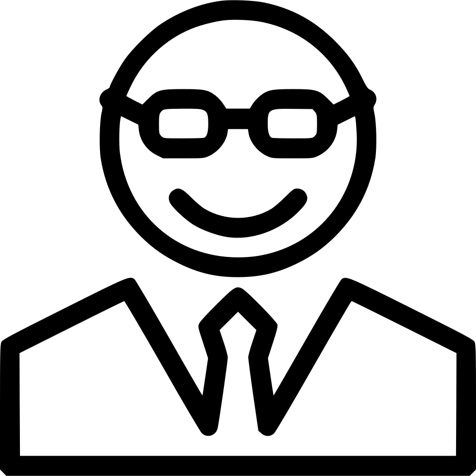 980x980 Teacher Avatar Character Professor Manager Boss Svg Png Icon Free