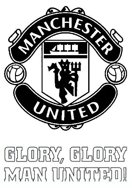 Manchester United Drawing at GetDrawings | Free download