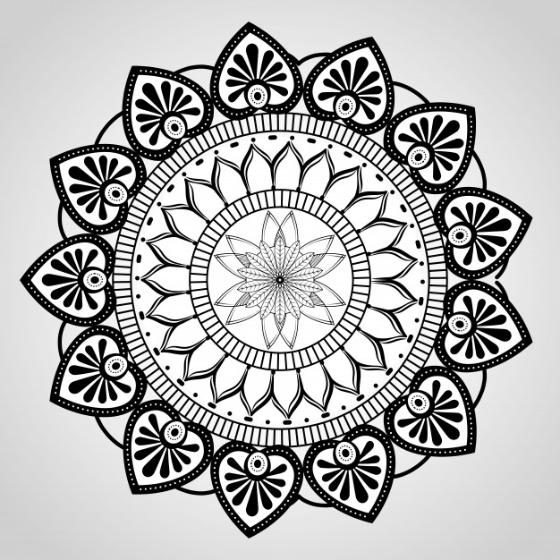 626x626 Mandala Draw Vectors, Photos And Psd Files Free Download
