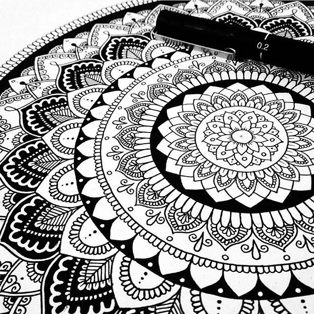 The best free Mandalas drawing images. Download from 457 free drawings ...