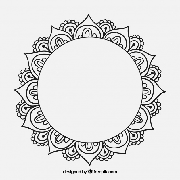 626x626 Mandala Draw Vectors, Photos And Psd Files Free Download
