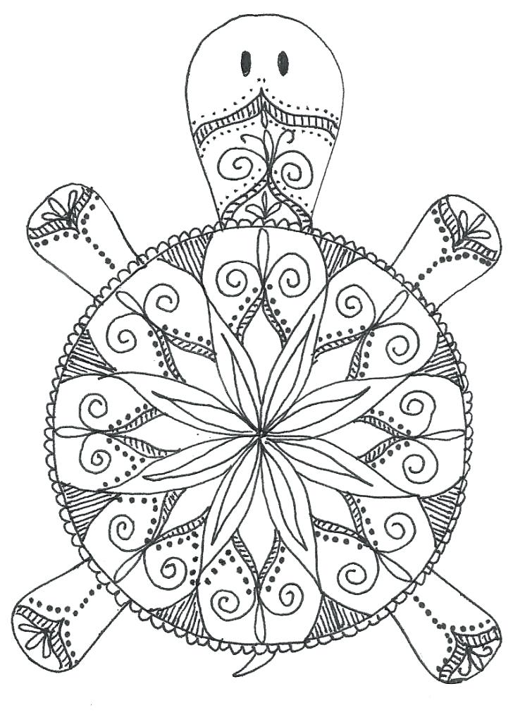 728x1024 Easy Mandala Coloring Pages Mandala Coloring Pages For Adult