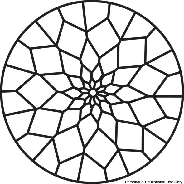 590x590 Easy Coloring Pages Free Printable Mandalas Website With Photo