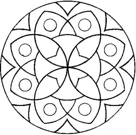 441x440 Unique Mandala Coloring Pages For Kids 91 For Download