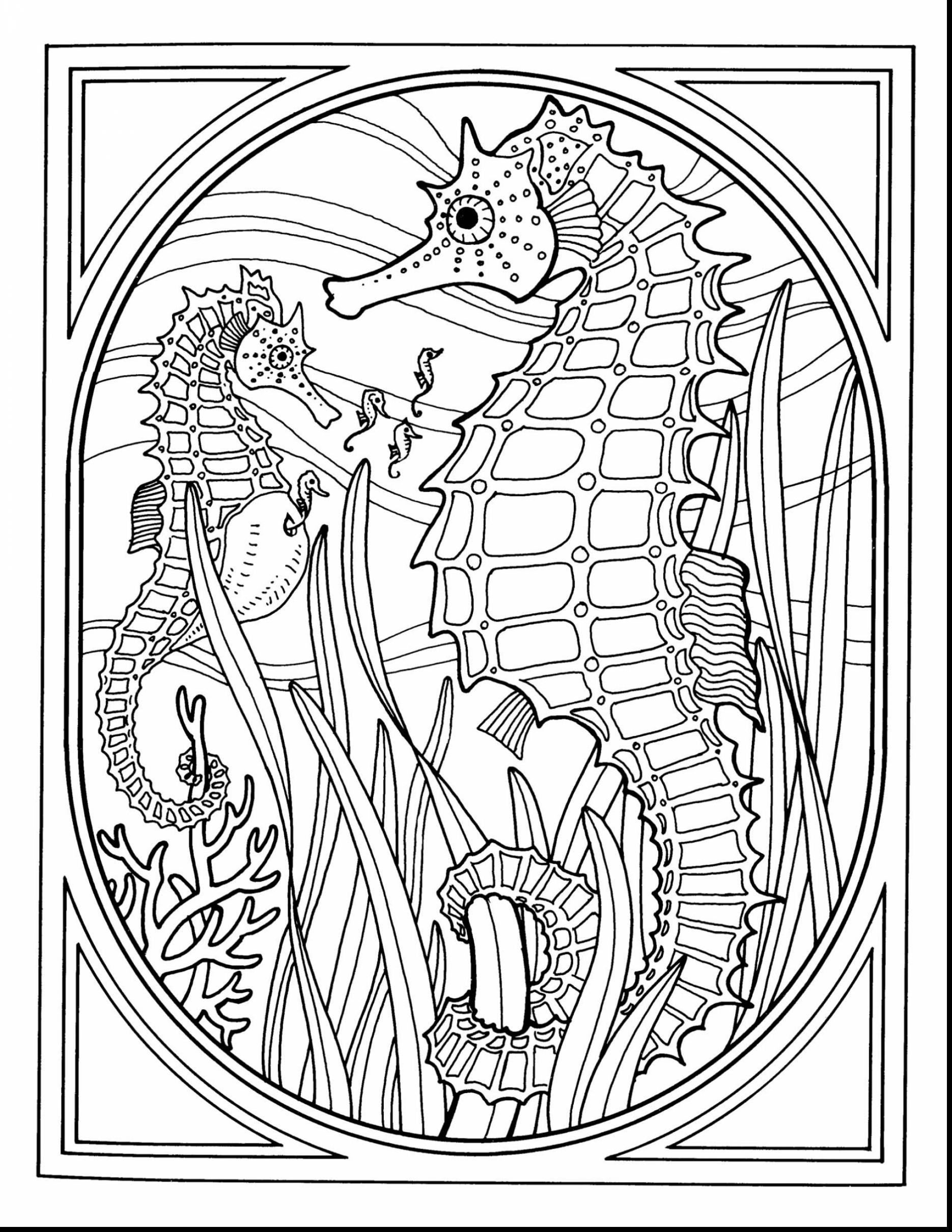 1870x2420 Extraordinary Printable Adult Coloring Pages Sea Life With Pdf