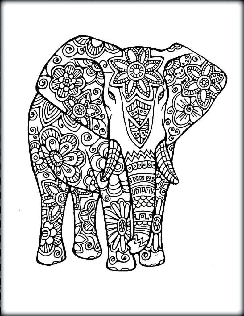 791x1024 Coloring Elephants Coloring Pages Cute Elephant Page