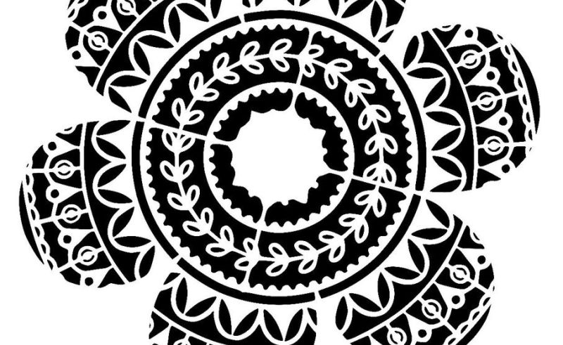 800x491 Drawings Art Flower Stencil Gardening Flower And Vegetables