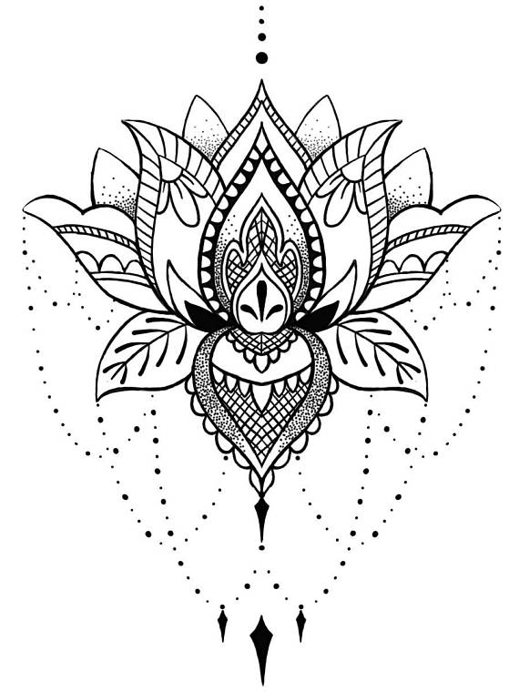 Mandala Tattoo Drawing at GetDrawings | Free download