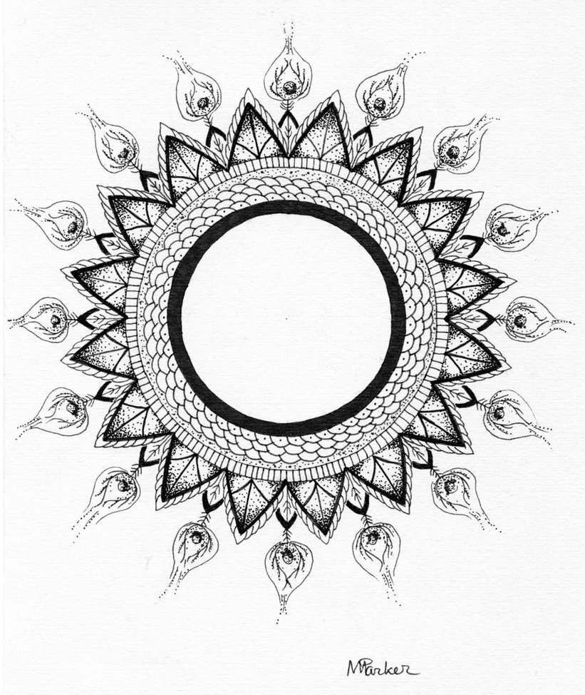 821x974 Mandala Tattoo By Pencilsandink