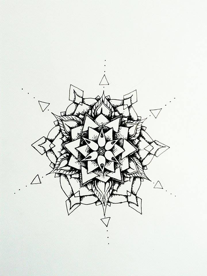 720x960 Mandala Tattoo Commission By Asrath