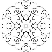 Mandalas Online Drawing