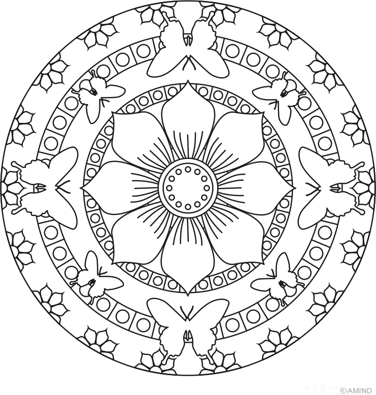 741x778 Color Mandalas Online 11237