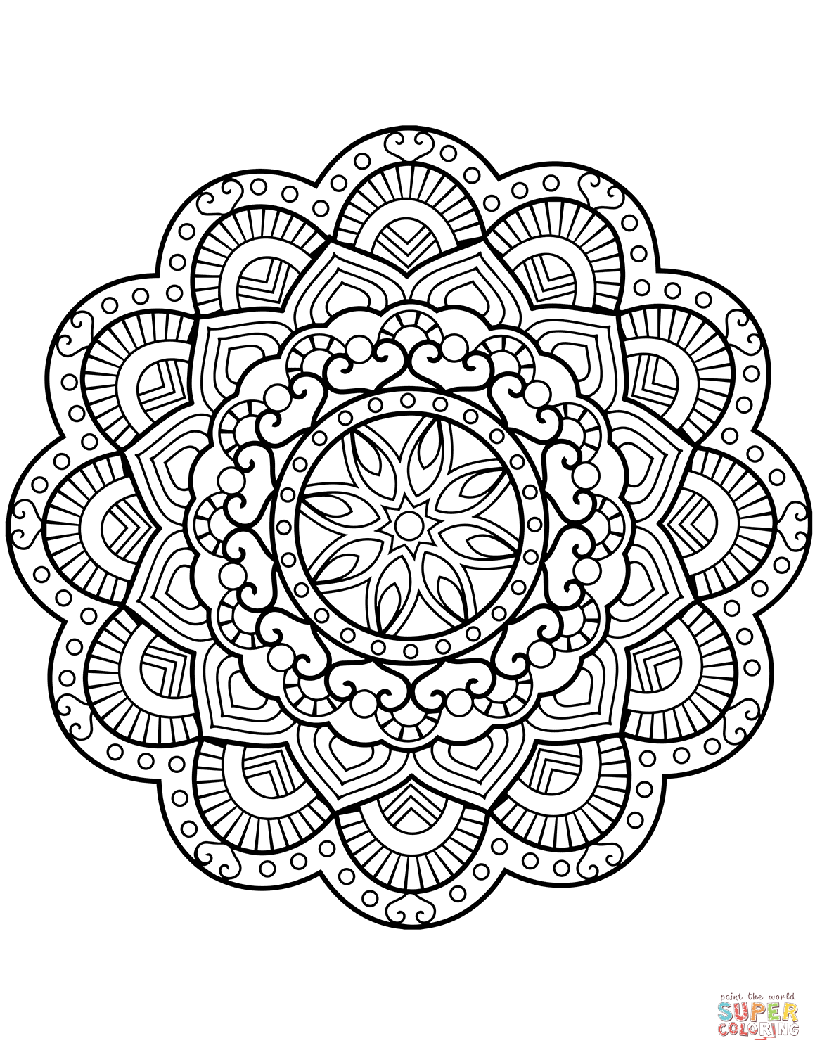1159x1500 Mandala Coloring Pages Free Coloring Pages