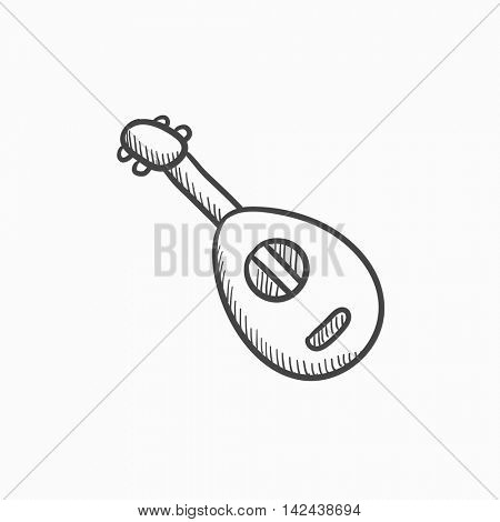 450x470 Mandolin Vector Sketch Icon Vector Amp Photo Bigstock