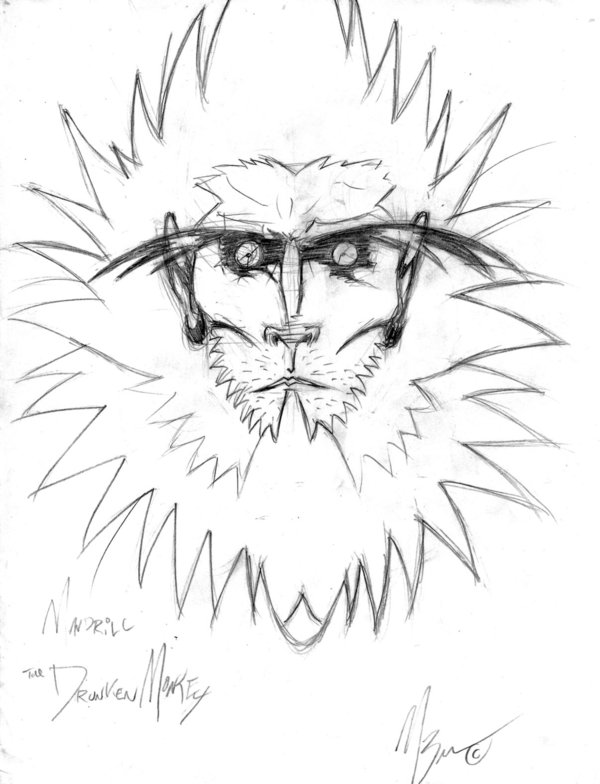 600x784 Mandrill The Drunken Monkey By Urbantrixsta