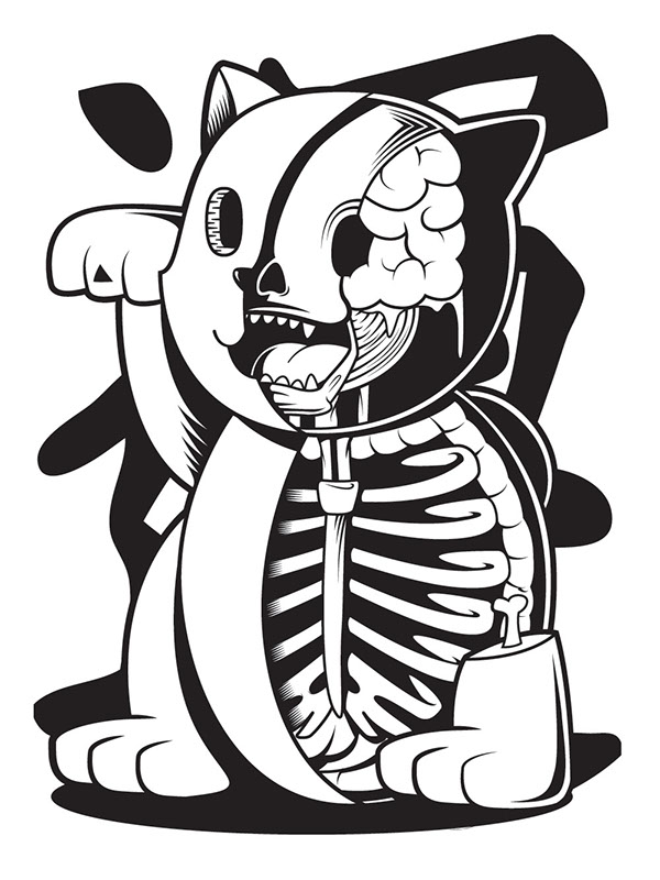 600x800 Maneki Neko On Behance