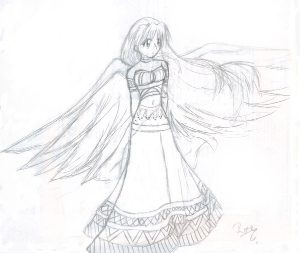600x505 Angel Wings By Moonroses