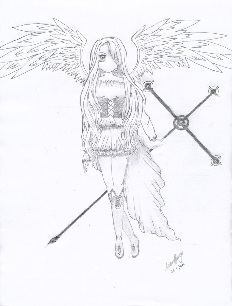 778x1027 Anime Angel By Asmaro11