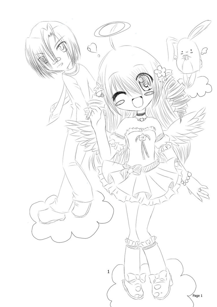 751x1062 The Good Angel Not My Manga By Mahouusagi