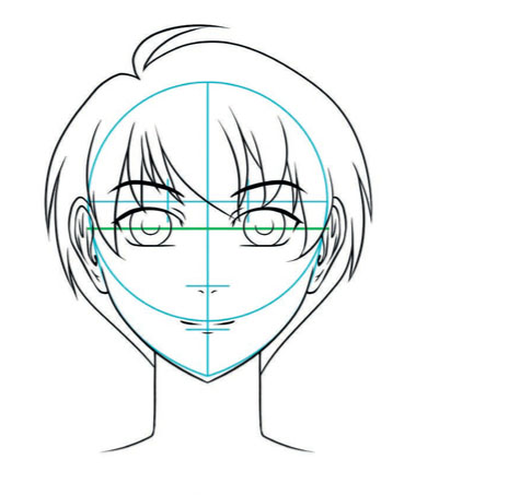 475x453 Manga Basics Drawing Faces