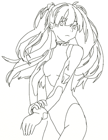 347x450 How To Draw A Manga Girl