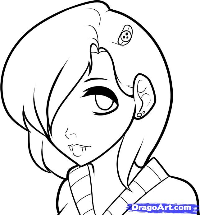 644x691 Drawing Easy Girl And Boy Drawings Together With Easy Boy Anime