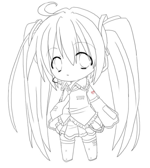 580x650 Drawn Chick Chibi