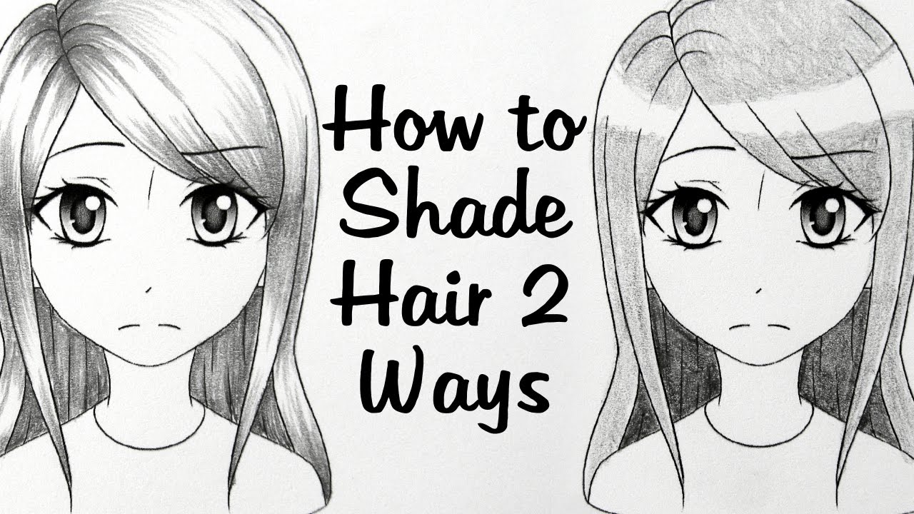 1280x720 How To Shade Manga Hair Two Ways