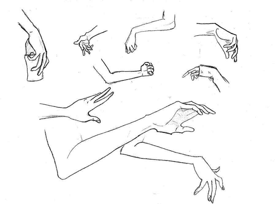 900x665 Manga Hands By Crazydudelinne