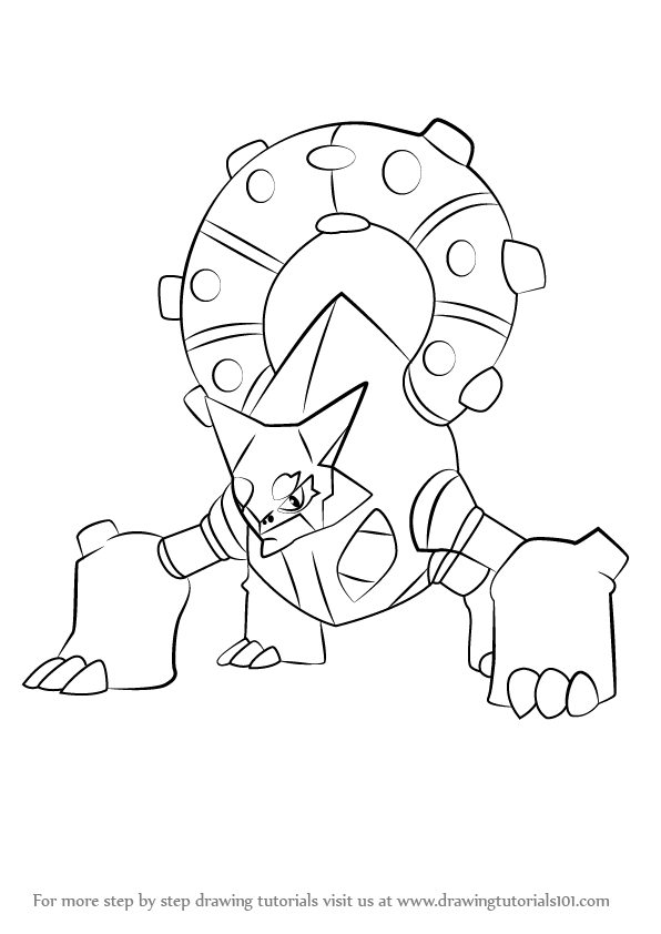 596x842 Step By Step How To Draw Volcanion From Pokemon