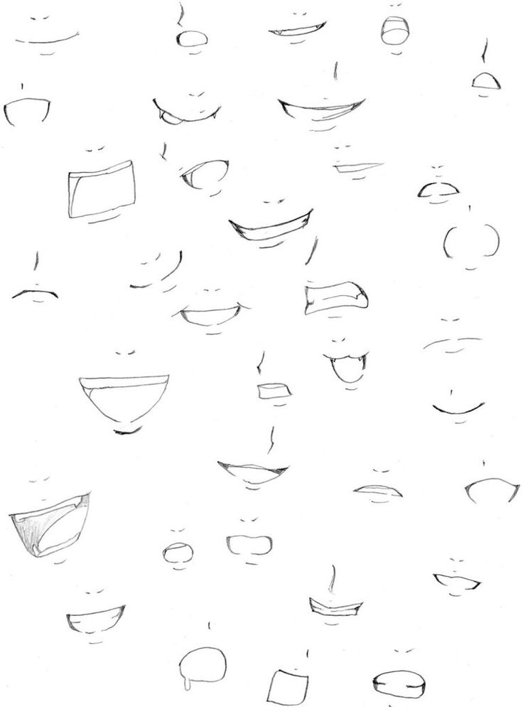 736x994 Mouths Drawing